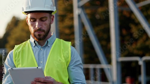 The Engineer with Tablet