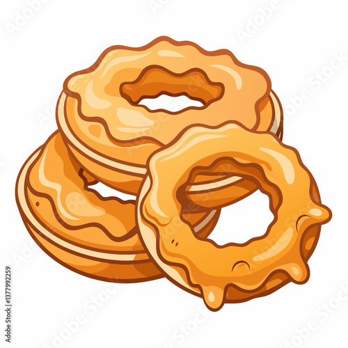 battered onion rings