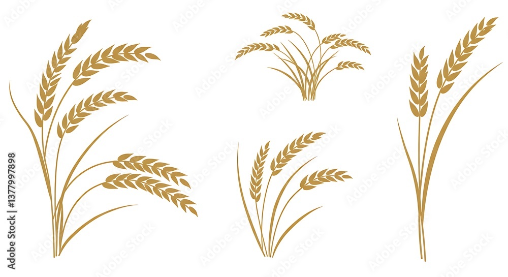 Golden Harvest Hues AI Generated Golden Harvest Hues AI Generated