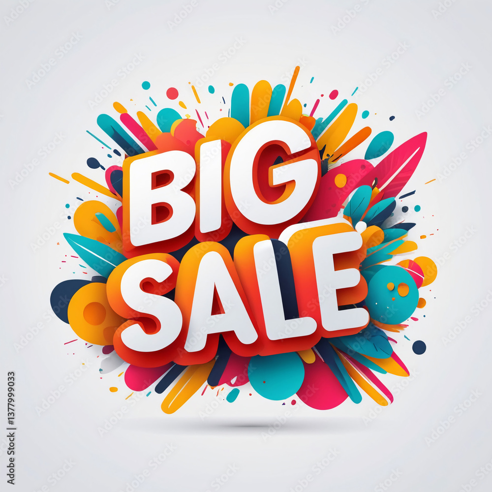 AI Generative. Promotion poster of AI Generative. Promotion poster of