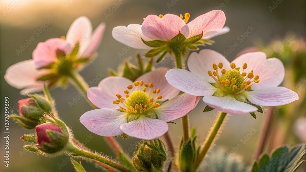 Obraz premium spring flowers in the garden