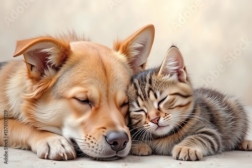 AI cani e gatti che si amano 07