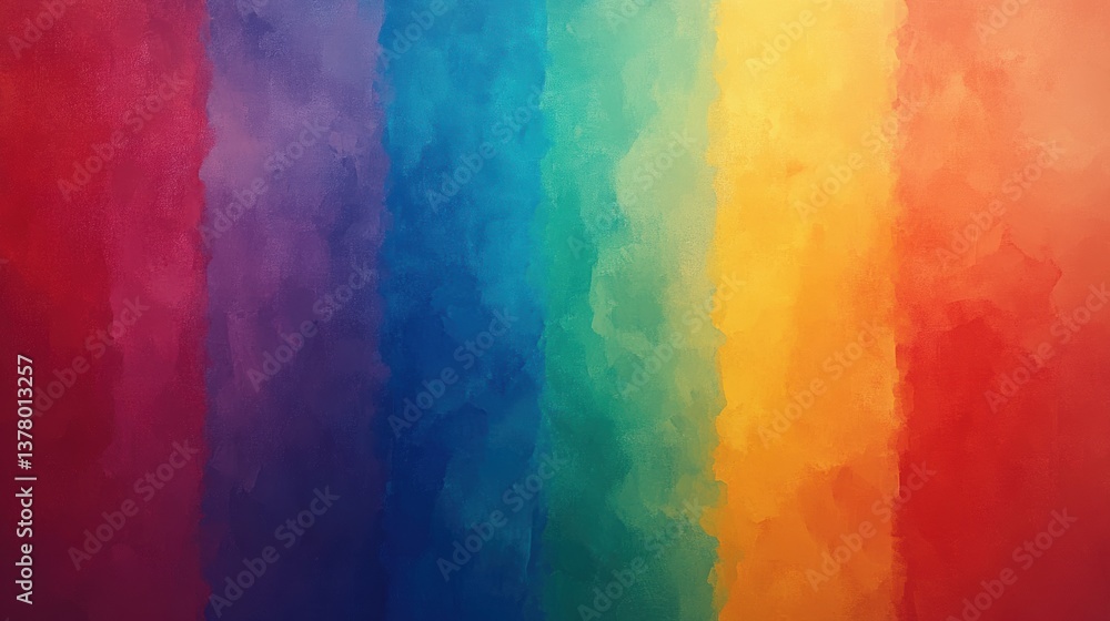 Obraz premium Vibrant Rainbow Color Spectrum Abstract Background