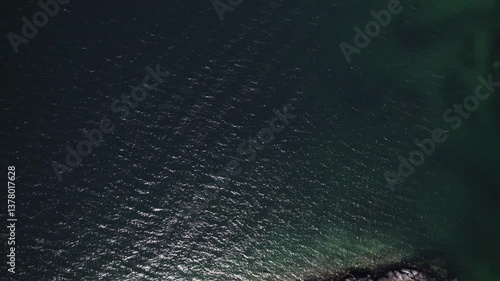 Drone footage of nature landscape in Norway