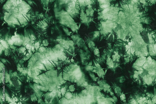 Tableau sur toile green grunge background tie dye