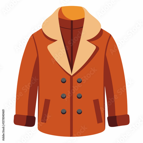 wool blend peacoat for winter outings 
