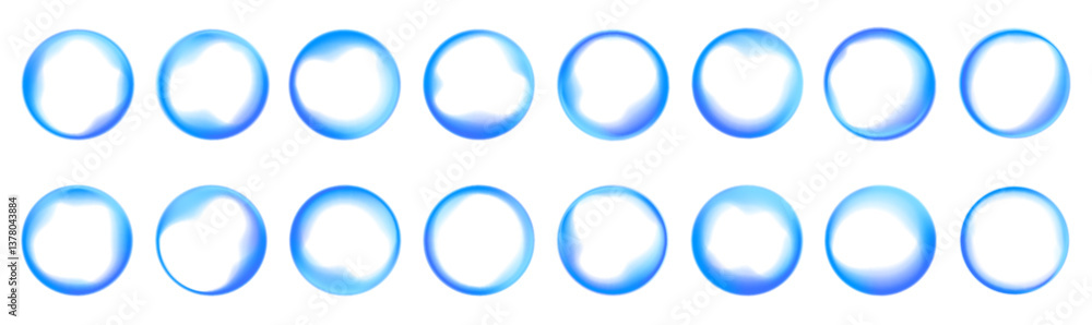 Neon futuristic light blue gradient sign frame on white background PNG. Wavy transparent curved lines in the form of the movement of sound waves in a set of different shapes of whirlpool. Neon futuristic light blue gradient sign frame on white background PNG. Wavy transparent curved lines in the form of the movement of sound waves in a set of different shapes of whirlpool.