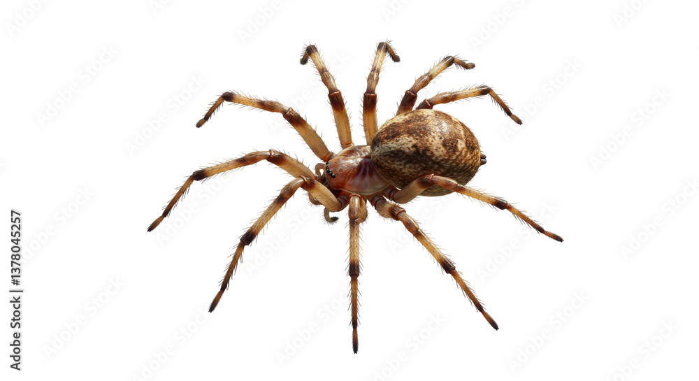 Isolated Brown Spider Isolated Brown Spider