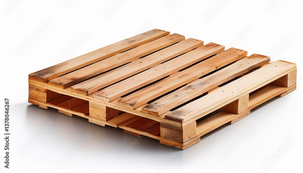 wooden pallet isolated on a transparent or white background wooden pallet isolated on a transparent or white background