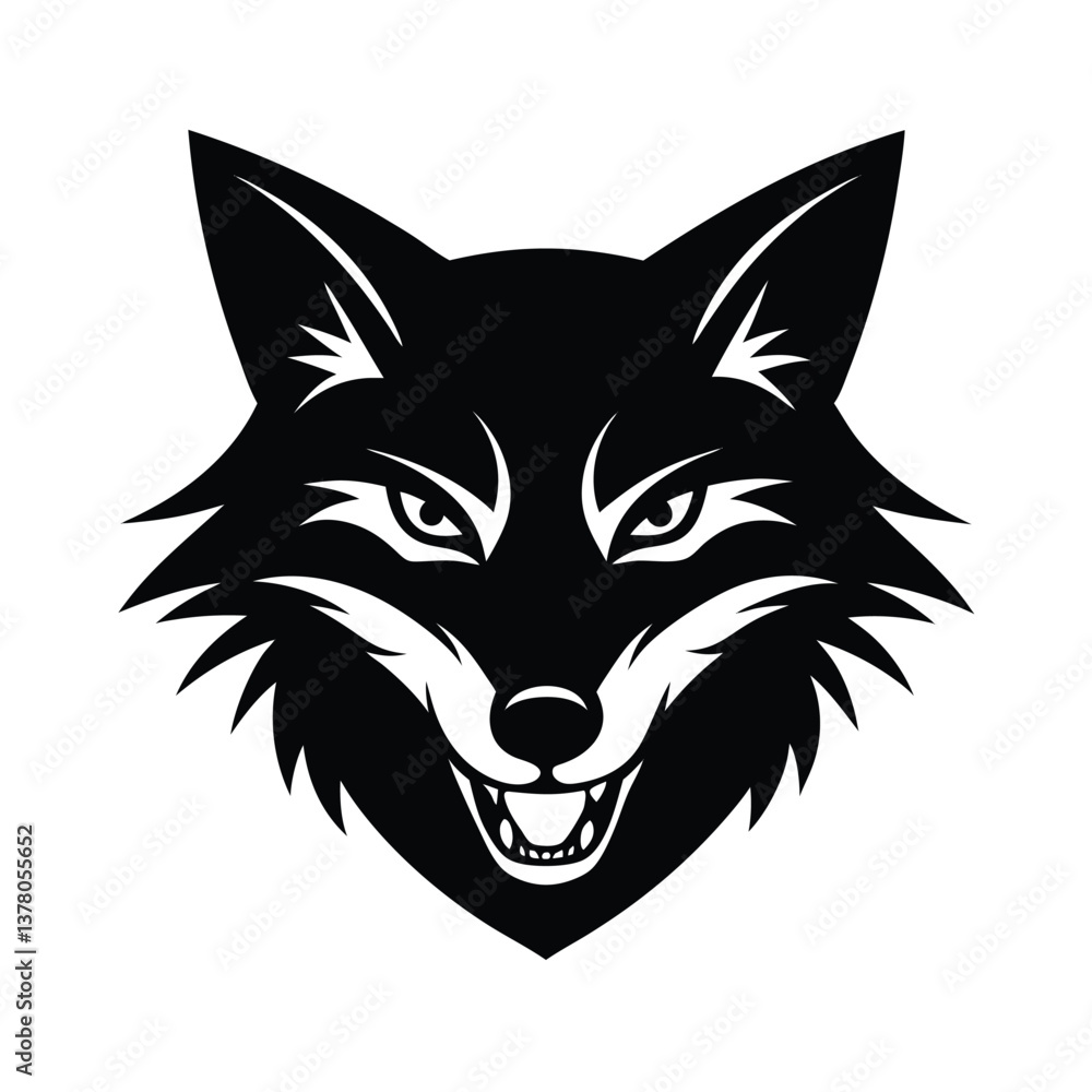 Fox vector silhouette Fox vector silhouette