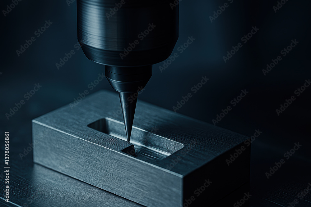 precision tool is engaged in detailed process of engineering, showcasing intricate work involved in manufacturing precision tool is engaged in detailed process of engineering, showcasing intricate work involved in manufacturing