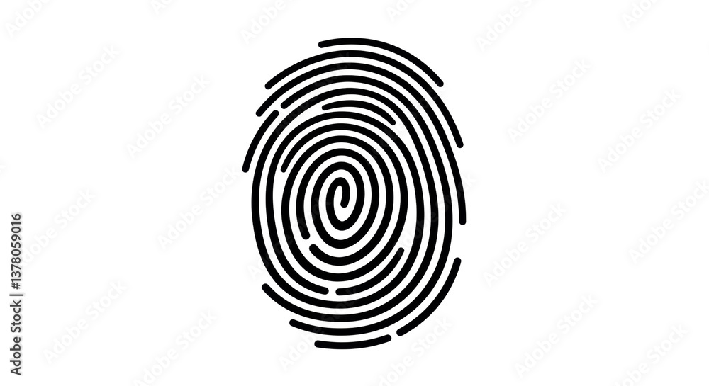 Isolated Fingerprint Isolated Fingerprint