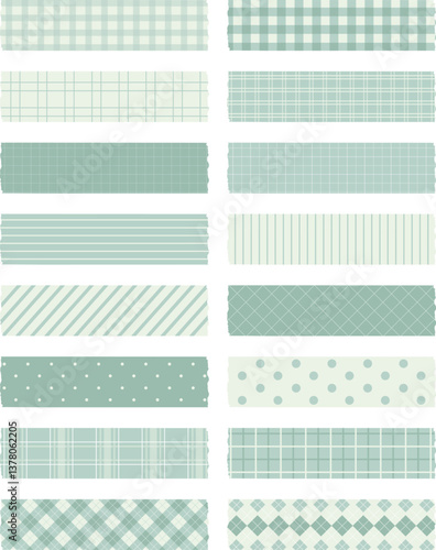 washi tape(green)