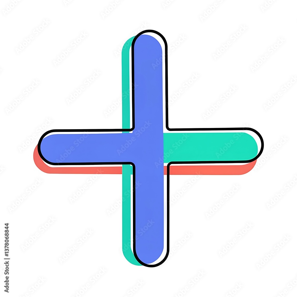 Fototapeta premium Plus Icon