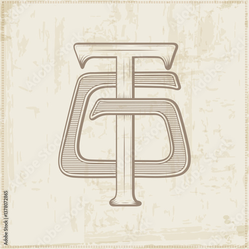GT, TG,  logo GT, Letter GT, Monogram GT, vector, logo, Wedding Monogram Initials, Wedding 
Logo,Wedding Monogram, Logo Design , Monogram Vintage