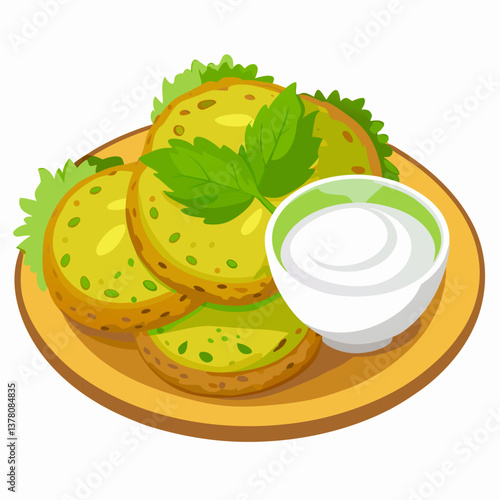 crispy fried green tomatoes with buttermilk dip