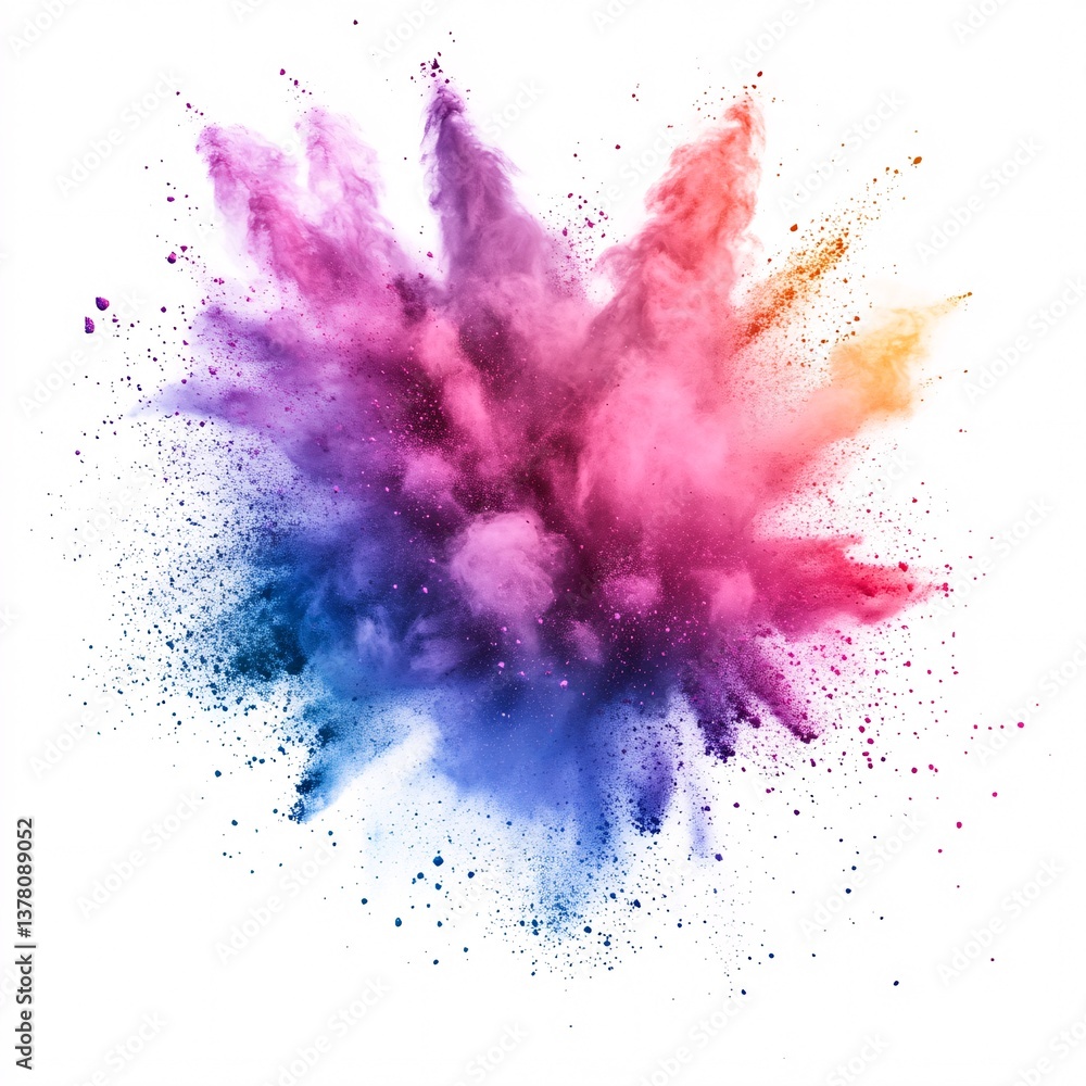 Vibrant Explosion of Soft Pastel Colors Creating a Beautiful Abstract Art Vibrant Explosion of Soft Pastel Colors Creating a Beautiful Abstract Art