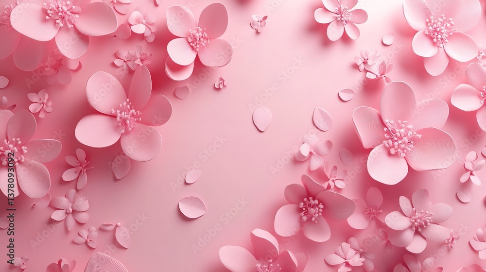 Cute floral background seamless repeat pattern design Cute floral background seamless repeat pattern design