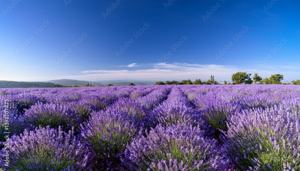 Fototapeta premium lavender field provence france
