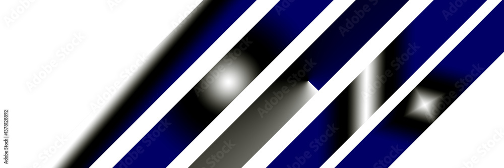 Diagonal Black White and Blue color Gradient Stripes with Soft Light Reflection and Sharp Angular Cuts on transparent background Diagonal Black White and Blue color Gradient Stripes with Soft Light Reflection and Sharp Angular Cuts on transparent background