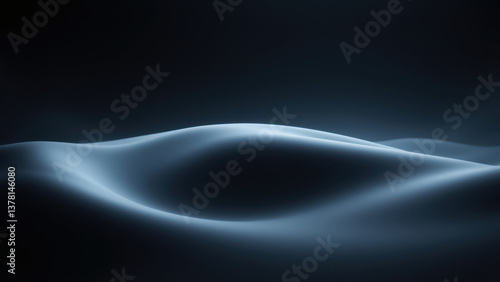 Futuristic technology design with blue light effects.