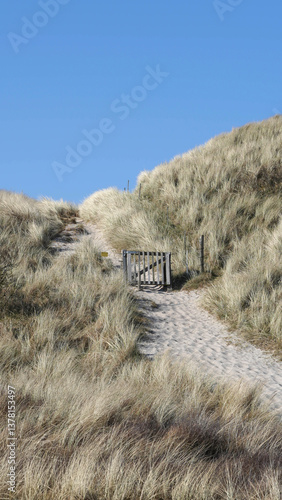 Weg zum Strand