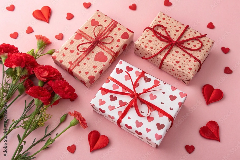 Love, gift background banner Love, gift background banner