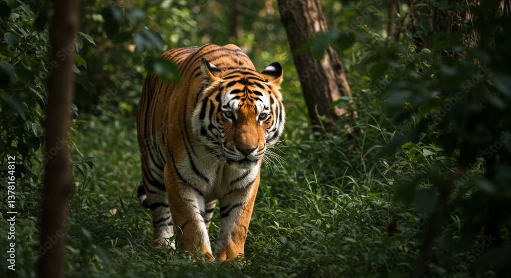 Obraz premium Tiger in the Forest