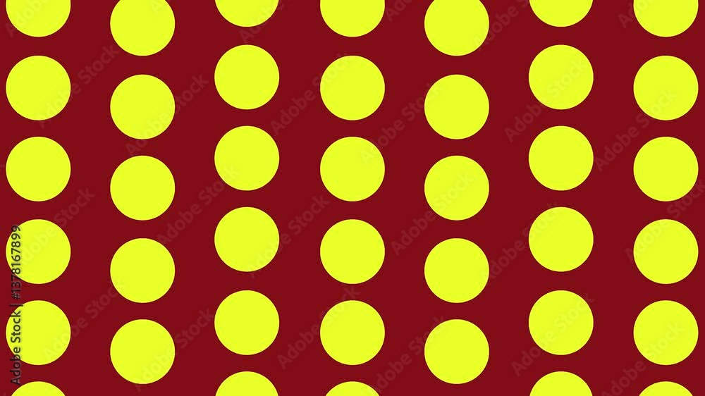 seamless polka dot pattern animation video seamless polka dot pattern animation video