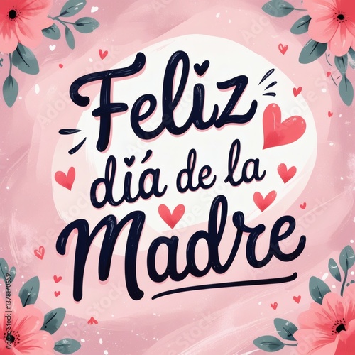 Feliz Dia De La Madre Design, Spanish Mother's Day