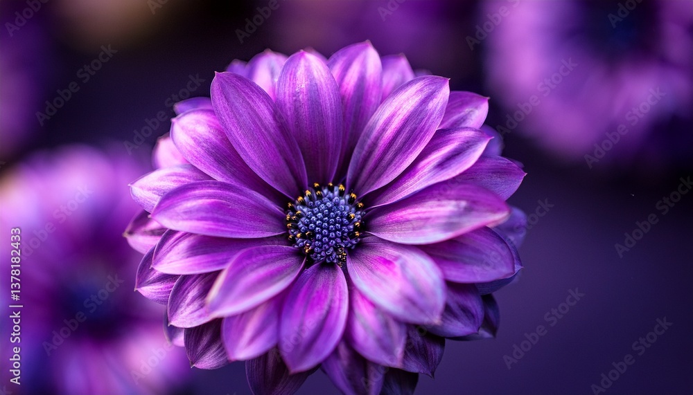 Obraz premium close up of a purple flower