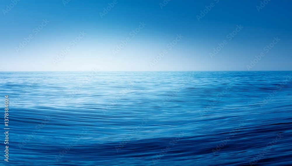 Obraz premium abstract blue ocean gradient background