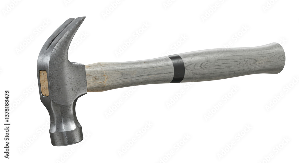 Isolated Steel Hammer Isolated Steel Hammer