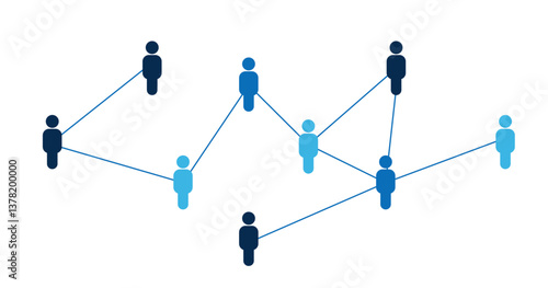 icone, persone, collegamenti, colleghi, pubbliche relazioni, lavoro, network, 