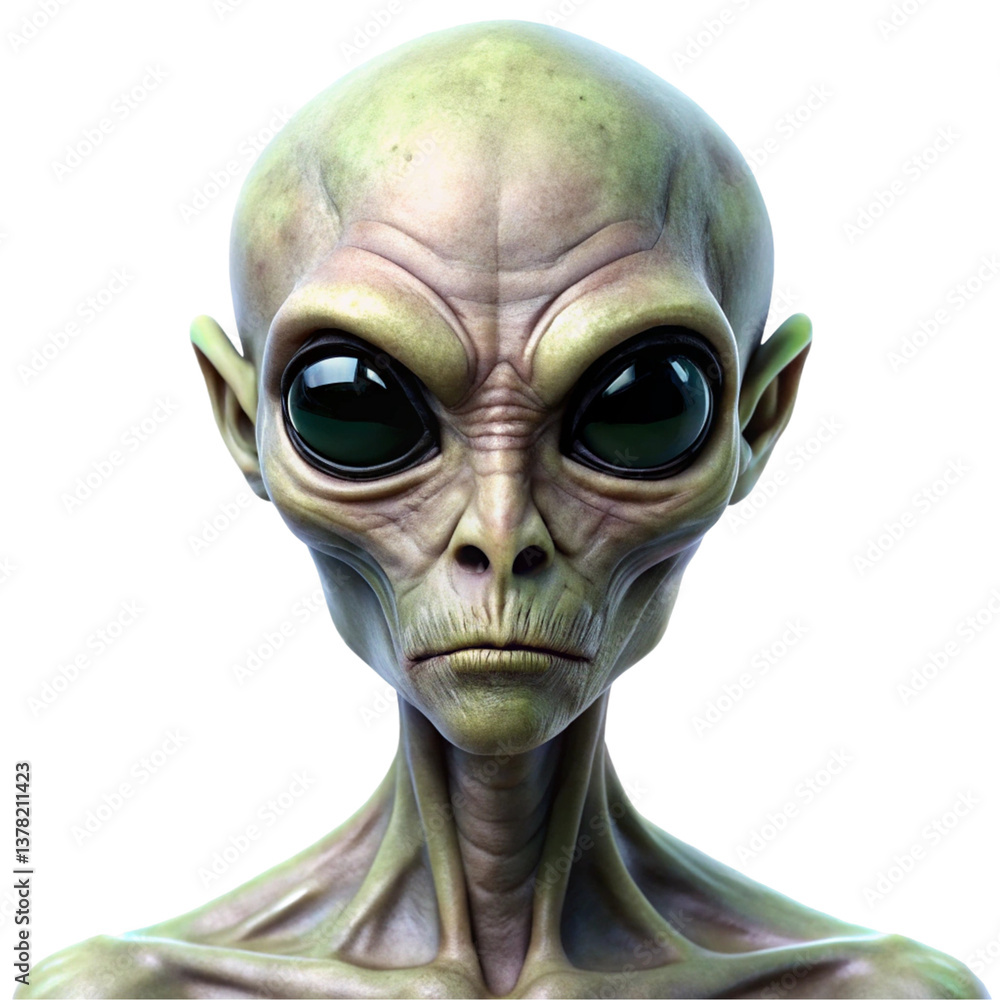 Alien isolated on transparent background
Alien isolated on transparent background