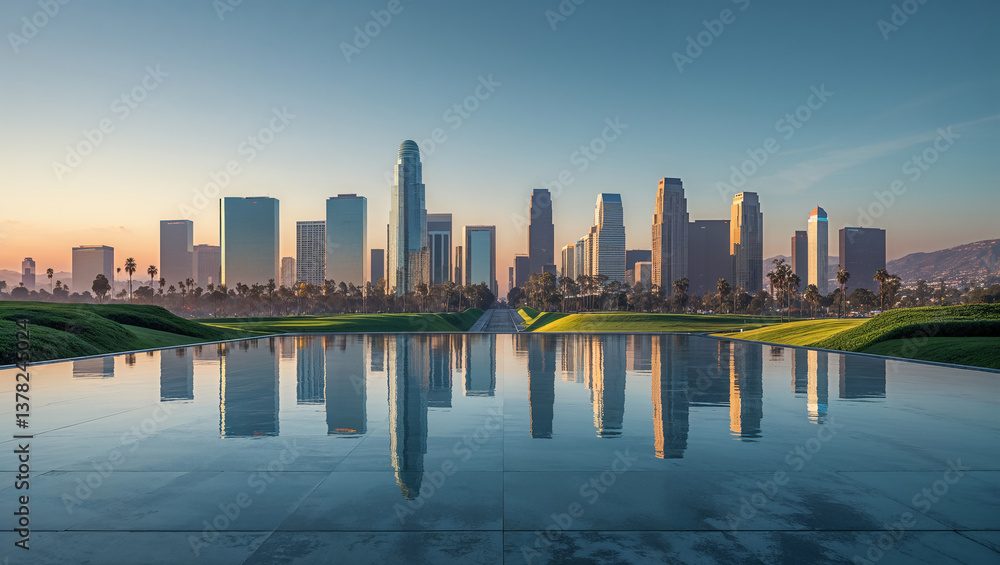Obraz premium Los Angeles City United States 