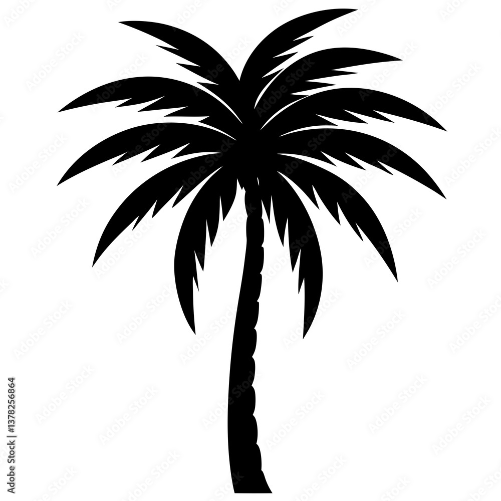 Obraz premium coconut tree vector
