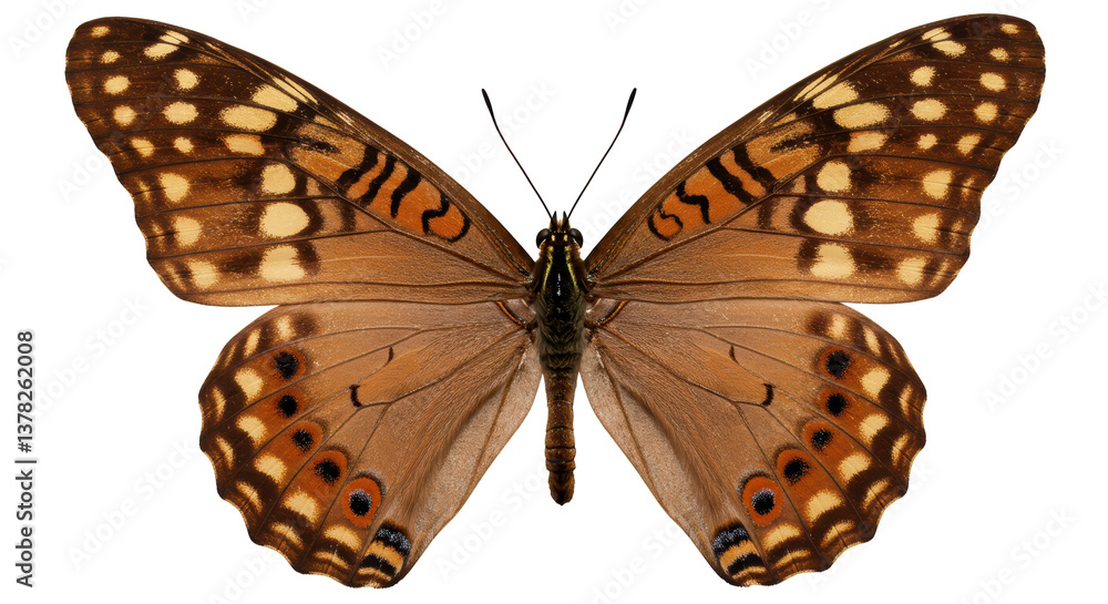 Fototapeta premium Isolated Butterfly on white background