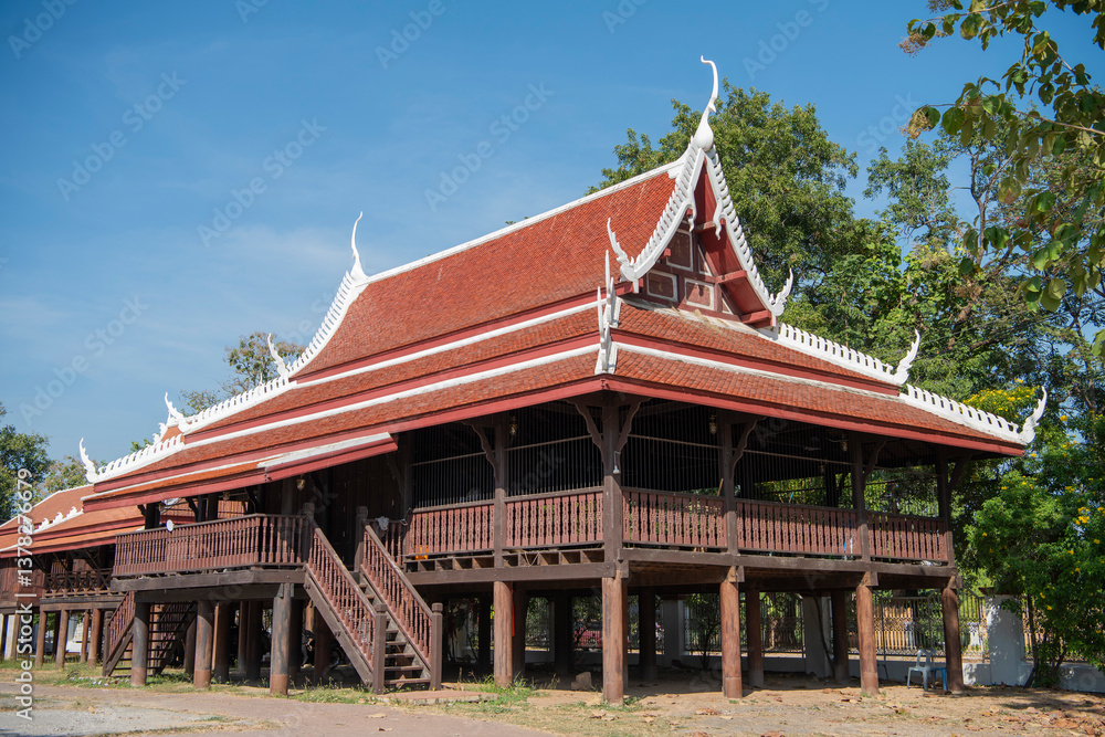THAILAND PHITSANULOK WAT CHAN TAWAN TOK OLD THAILAND PHITSANULOK WAT CHAN TAWAN TOK OLD