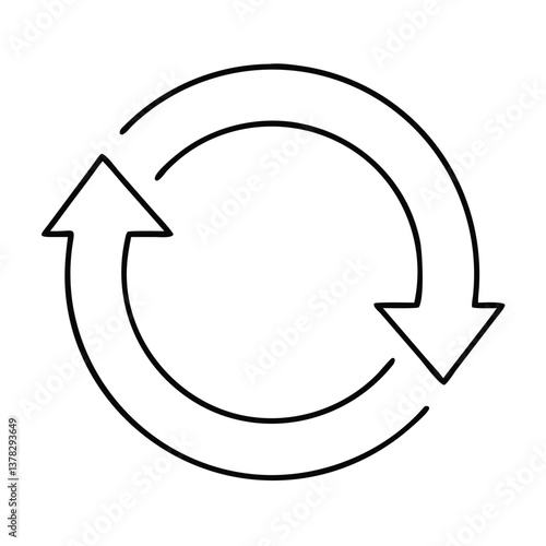 Refresh icon design featuring a circular arrow symbol in minimalistic style ,Suitable for any business, website Free Download Refresh icon design featuring a circular arrow symbol in minimalistic style ,Suitable for any business, website - GFXLoad