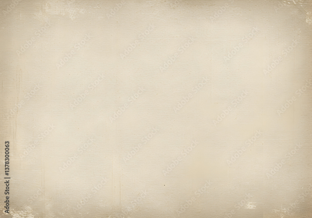 Obraz premium Beige Textured Background Vintage Paper Texture with Subtle Grunge