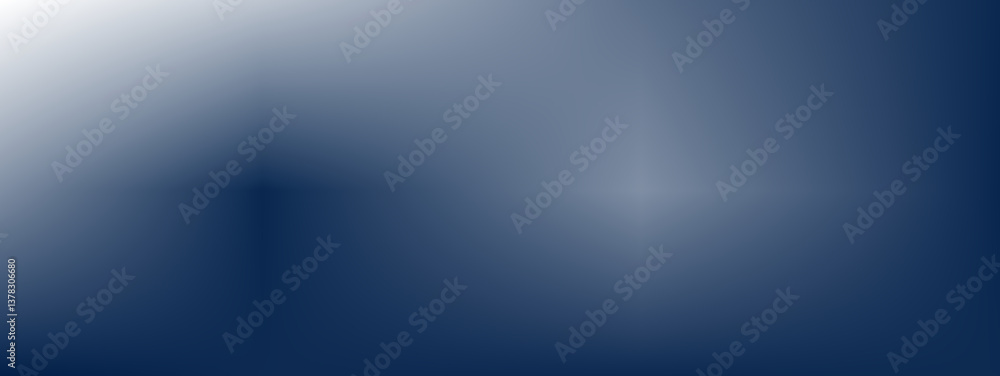 Obraz premium Smooth Blue Gradient Abstract Background with Soft Glow and Light Texture