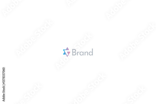 Triangular Star Letters AG monogram with white background. 