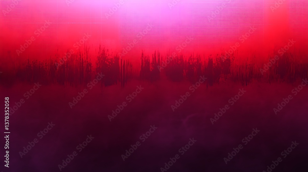 A gradient background showcasing rich reds blending into darker hues