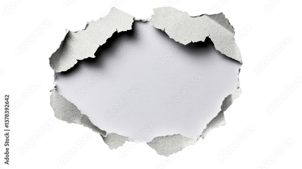 Ripped white paper on black background, realistic detail texture, cut out transparent Ripped white paper on black background, realistic detail texture, cut out transparent