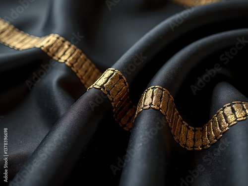 Kintsugi-Inspired Fashion Fabric Design