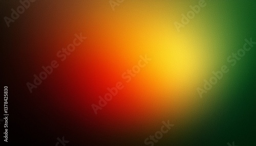 dark yellow red light color gradient rough grainy gradient background dark green light abstract noise texture banner header backdrop design