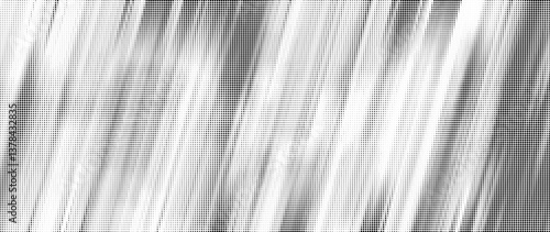 Halftone background vector. Monochrome Abstract dot, Gradient halftone dots for background pattern and texture.	