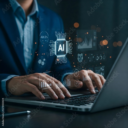 Data Analysis and AI Interface on Computer