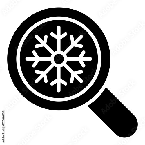 Hiring Freeze Icon. Job market pause symbol. Employment restrictions and recession impact - stock vector. Glyph Icon